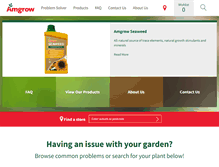 Tablet Screenshot of amgrow.com.au